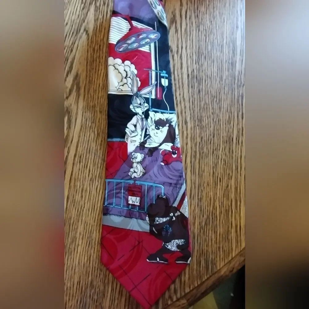 Looney Tunes silk tie